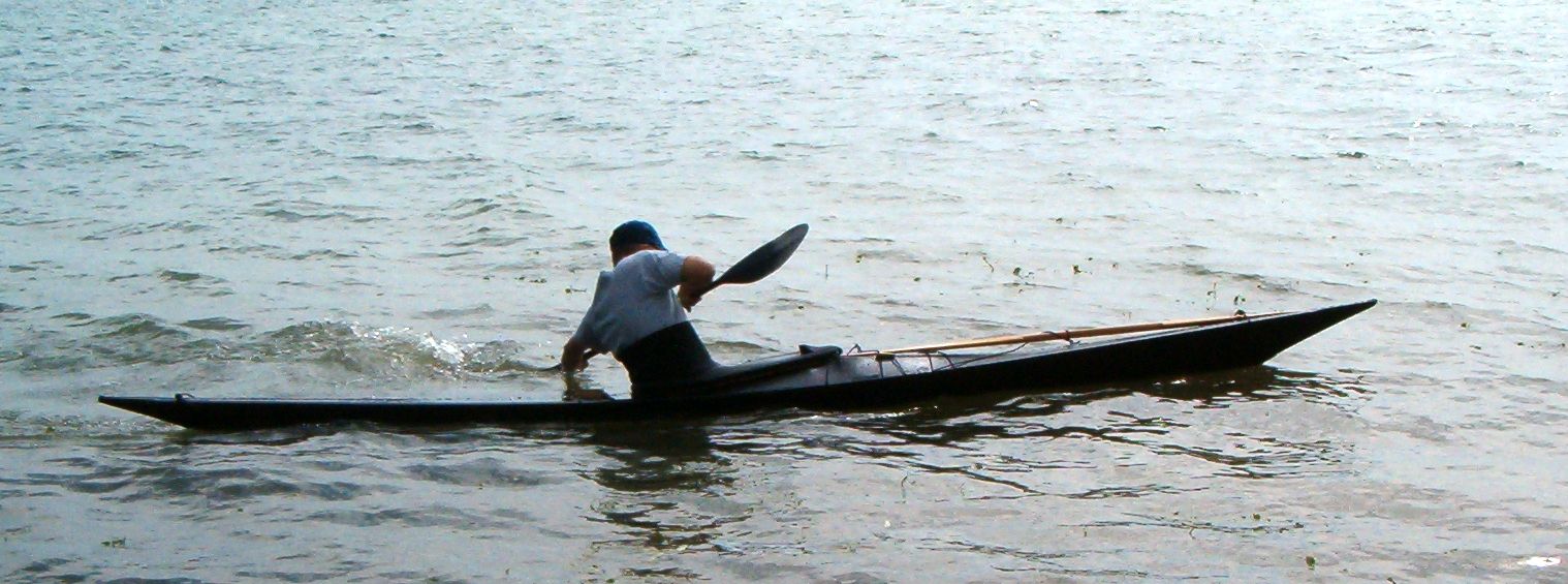 Disko Bay kayak in action